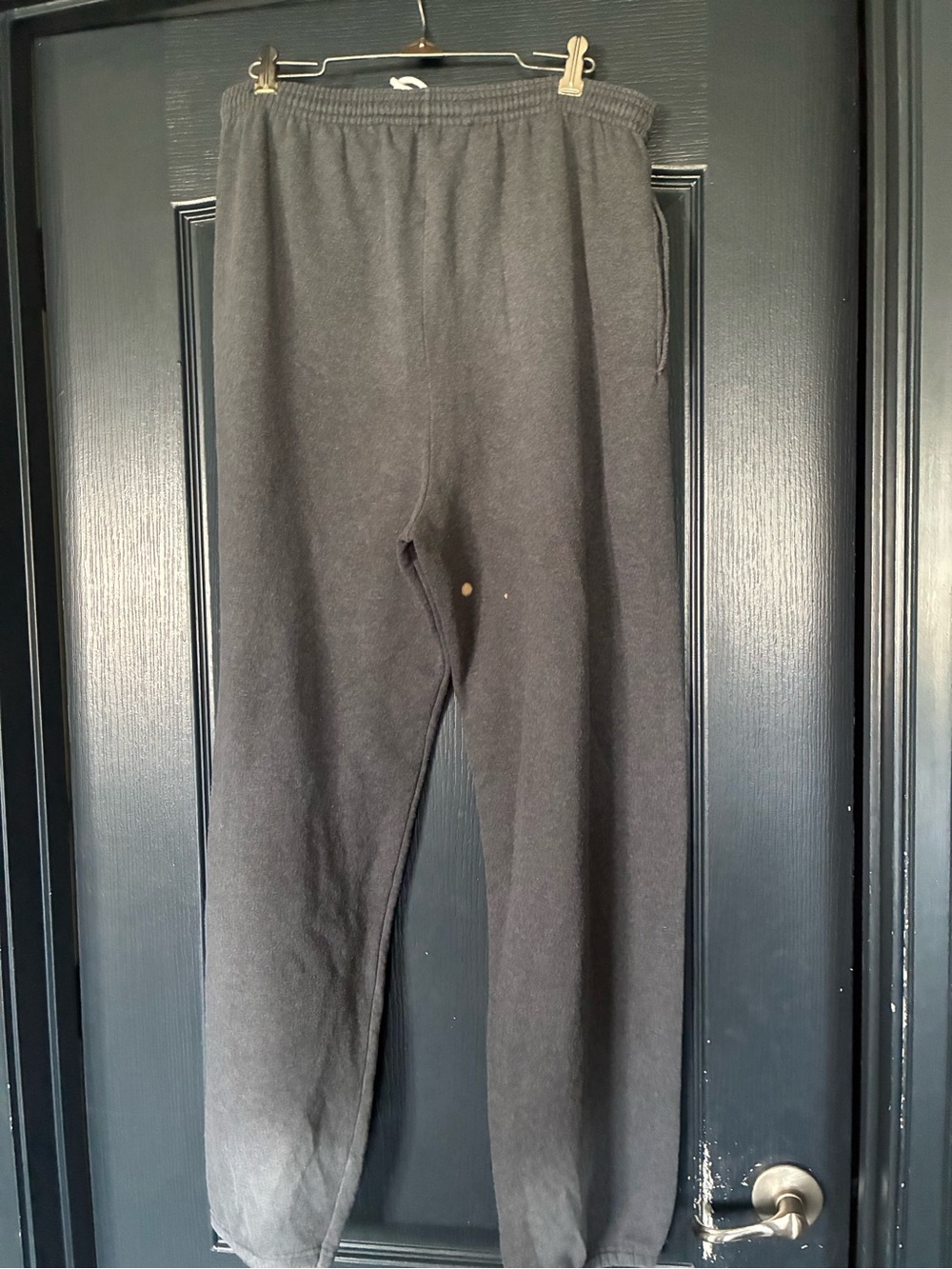 Mens Black Fleece Sweatpants - Comfortable Everyday Joggers